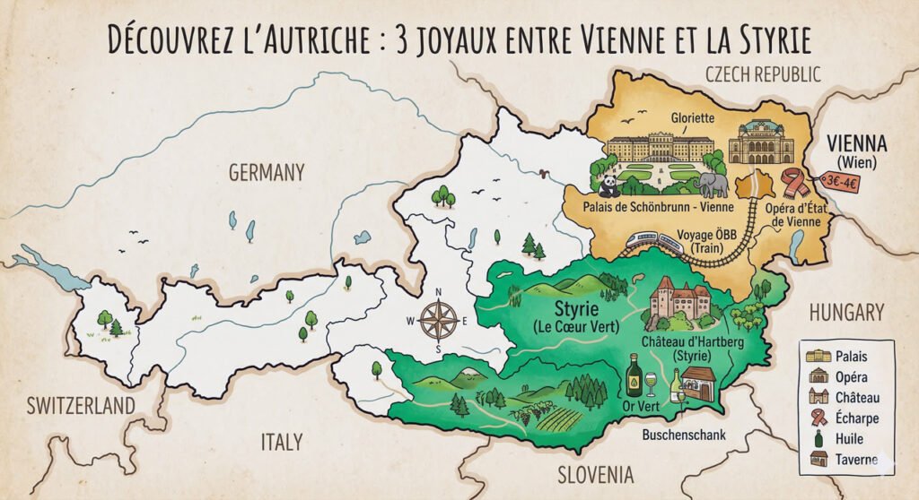 carte Autriche