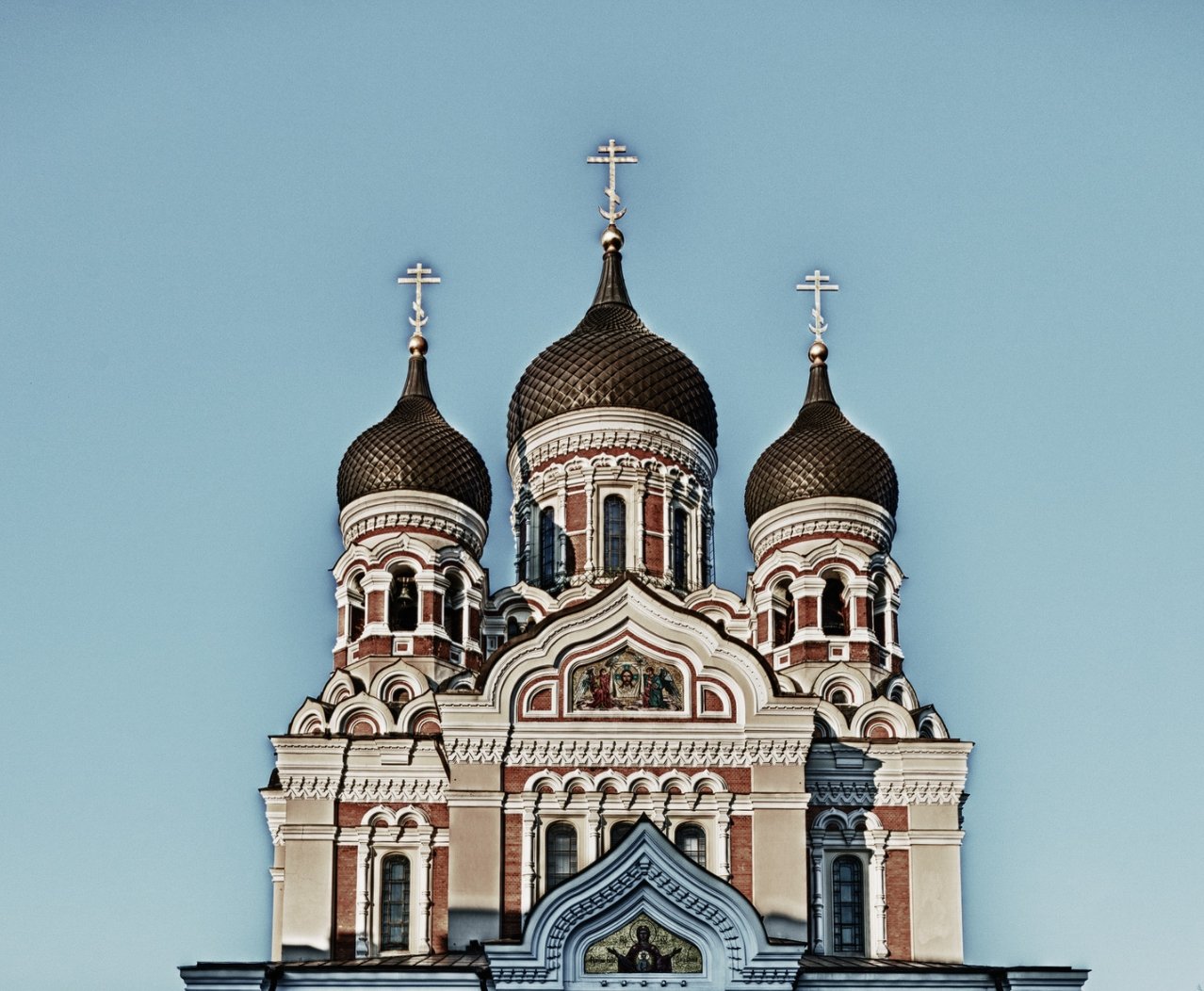 Cathédrale d Alexandre Nevski à Tallinn en Estonie