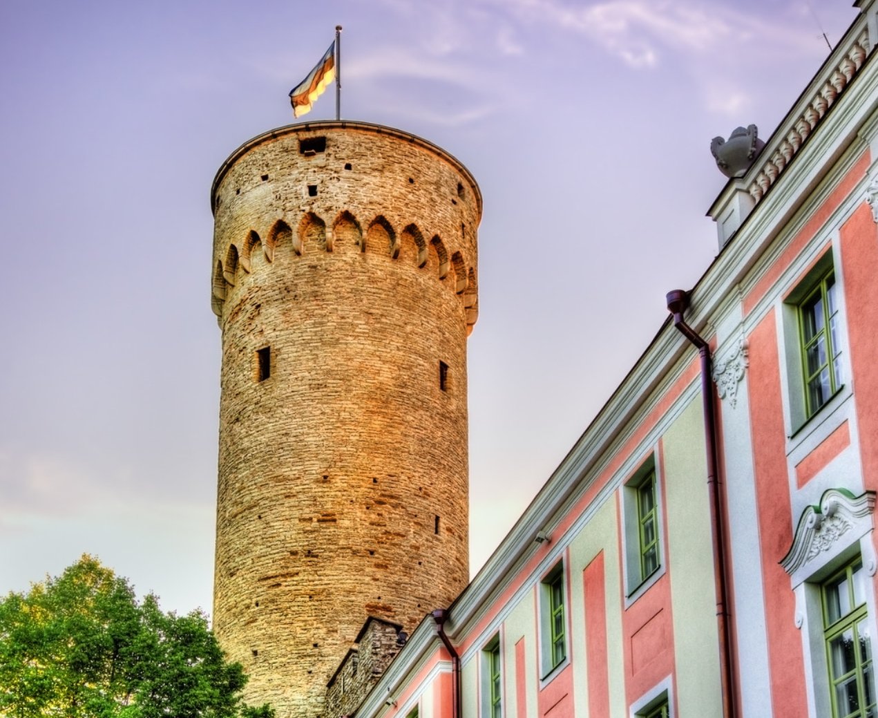 Toompea à Tallinn en Estonie